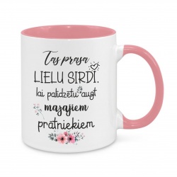 Tas prasa lielu sirdi