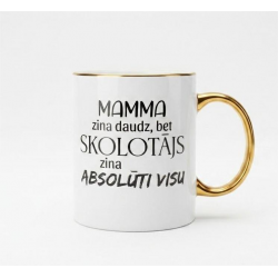 Skolotājs zina absolūti visu